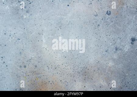 Abstract blue light metallic background texture concrete or plaster hand made wall Stock Photo