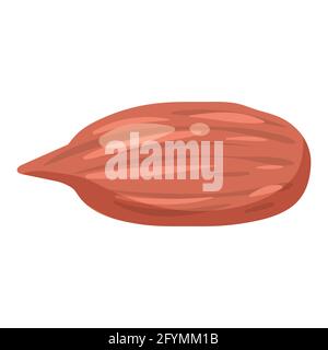 Peanit natural healthy organic nutrition product. Vector doodle cartoon flat trendy illustration hand drawn isolated Stock Vector