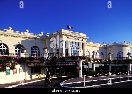 FRANCE, CALVADOS (14) DEAUVILLE, THE CASINO Stock Photo