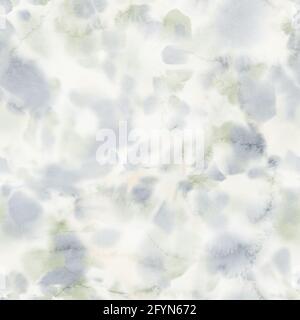 Seamless pastel swirl splat tie dye watercolor pattern swatch. Stock Photo