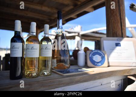 Illustration Saint Tropez and Ramatuelle. Pampelonne Beach, legendary Club ‘Le Club 55’ owner Patrice de Colmont Saint Tropez, southeastern France, on May 2021. Photo by Christian Liewig/ABACAPRESS.COM Stock Photo