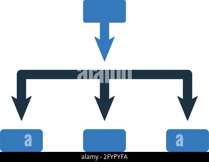 Simple vector Illustration of Architecture, hierarchy icon use for various purpose. Stock Vector