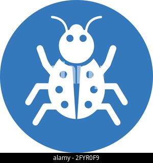 Bug, fixing, Insects icon - Well organized and editable Vector design using in commercial purposes, print media, web or any type of design projects. Stock Vector