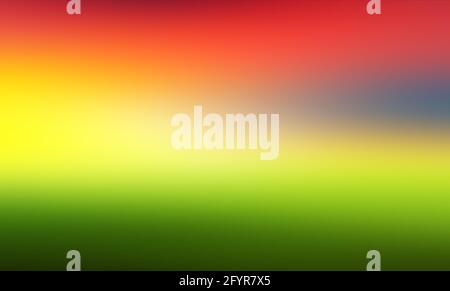 abstract background with sunny field landscape Stock Photo