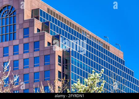 Fleet Center / 100 Westminster Street / 50 Kennedy Plaza. Stock Photo