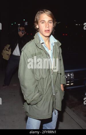 Chad Lowe Circa 1980's. Credit: Ralph Dominguez/MediaPunch Stock Photo ...