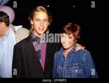Chad Lowe and Babette Props Circa 1980's. Credit: Ralph Dominguez ...