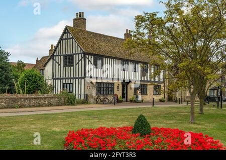 Oliver Cromwell's House, Ely, Cambridgeshire, England Stock Photo