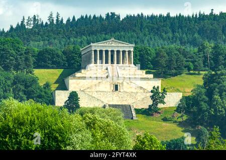 The Walhalla, near Regensburg, Germany Stock Photo