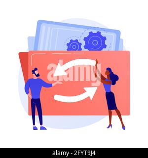 Gears and Collaboration Mechanism Stock Vector Image & Art - Alamy