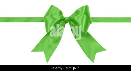 Gift card with ribbon and satin Blue bow on transparent background
