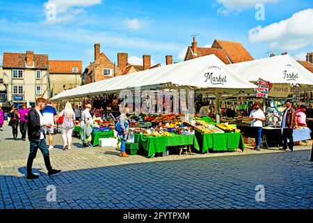 Shambles Market York May 2021 Stock Photo