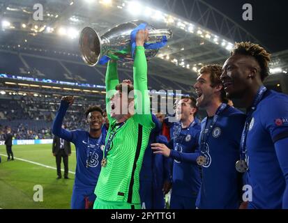 Porto, Portugal, 29th May 2021.  during the UEFA Champions League match at the Estadio do Dragao, Porto. Picture credit should read: David Klein / Sportimage Stock Photo