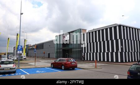 ein Einkauftscenter in Zgorzelec Stock Photo