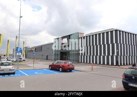 ein Einkauftscenter in Zgorzelec Stock Photo