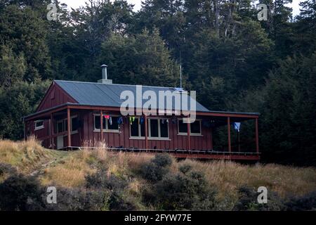 Hamilton Hut Hamilton Hut, Arthurs Pass National Park, Canterbury, South Island, New ...