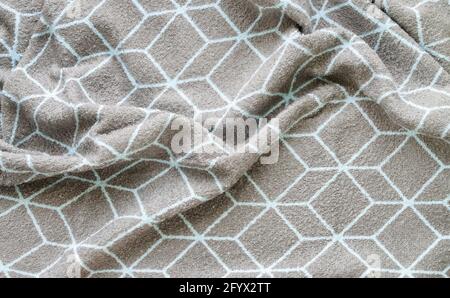 Soft towel fabric. Graphic resources Stock Photo