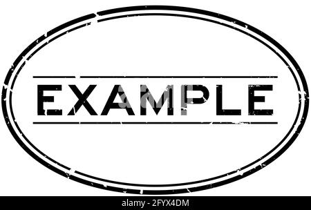 Grunge black draft word oval rubber seal stamp on white background ...