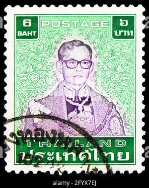 THAILAND - CIRCA 1983: A stamp printed in Thailand shows sealife, circa ...