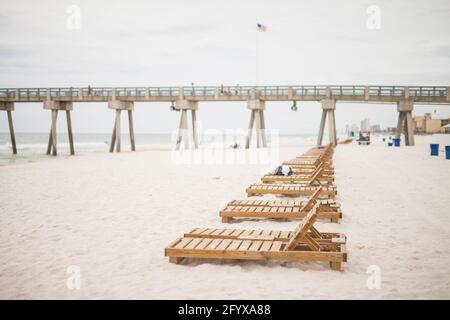 Panama city beach, Florida, USA Stock Photo