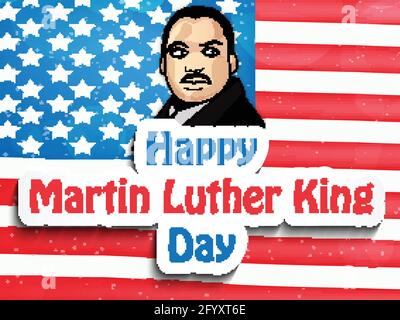 Martin Luther King Day Stock Vector