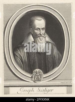 Joseph Justus Scaliger portrait Stock Photo Alamy