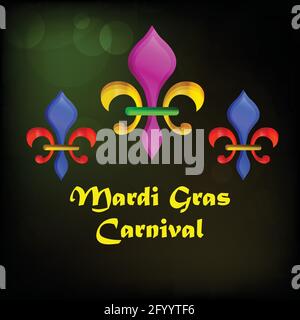 Mardi Gras Carnival Stock Vector