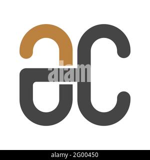 Alphabet letters Initials Monogram logo AX, XA, X and A Stock Vector