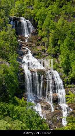 Upper Whitewater Falls Stock Photo