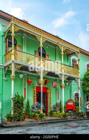 Pinang Peranakan Mansion, Georgetown, Penang, Malaysia Stock Photo