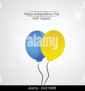 Ukraine Independence Day Stock Vector