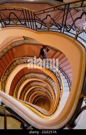 FRANCE. ALPES MARITIMES (06) FRENCH RIVIERA, CANNES, MARTINEZ PALACE Stock Photo