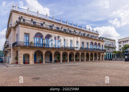 Plaza de Armas in Old Havana, Cuba Stock Photo