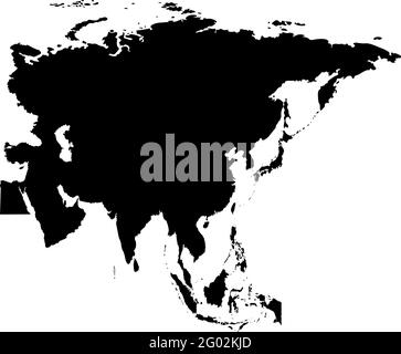 Simplified outline Earth globe with map of World focused on Australia ...