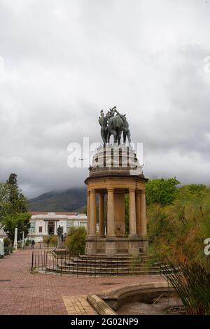 Delville Wood Memorial  Company’s Garden, Cape Town, Western Cape, South Africa Stock Photo