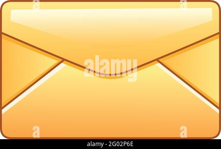 Envelope mail web icon Stock Vector