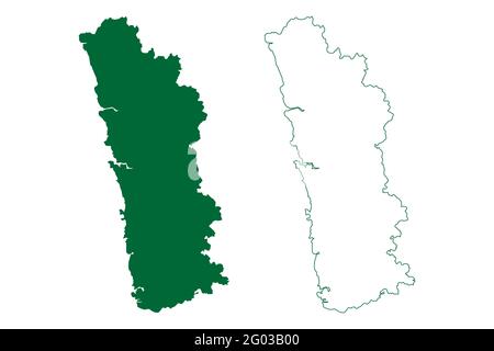 Ratnagiri district (Maharashtra State, Konkan Division, Republic of ...