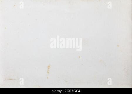 Old white paper, stained texture background Stock Photo