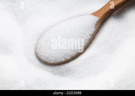 Le sucre de canne, le sucre blanc et le stevia Photo Stock - Alamy