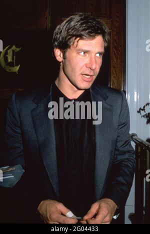 Harrison Ford seen exiting Chasen's Circa 1980's  Credit: Ralph Dominguez/MediaPunch Stock Photo