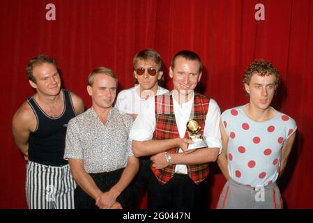 Men At Work at the 25th Annual Grammy Awards February 23, 1983 Credit ...