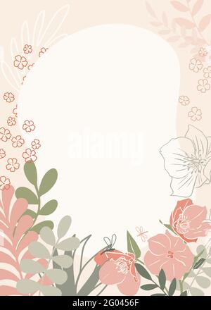 Modern universal art templates. Suitable for greeting cards, holiday cards, corporate cards and invitations. Abstract design. Vector illustration. Doo Stock Vector