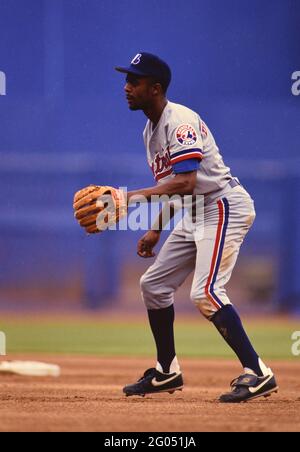 Montreal Expos catcher Gary Carter -- Please credit photographer Kirk  Schlea Stock Photo - Alamy