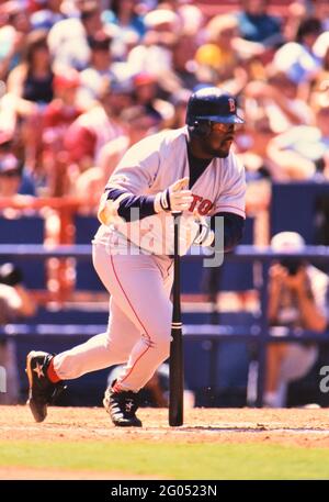 Mo Vaughn, Boston Red Sox editorial image. Image of american