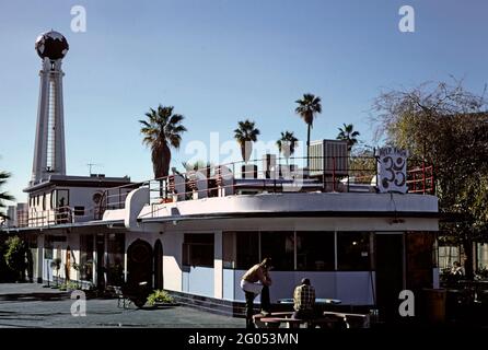 1990s America -  Crossroads of the World, Sunset Boulevard, Hollywood, California 1991 Stock Photo