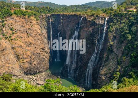 Jog Falls, Sagara, Karnataka, India Stock Photo