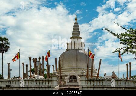 Thuparamaya Stupa, Sacred City of Anuradhapura, Sri Lanka Stock Photo