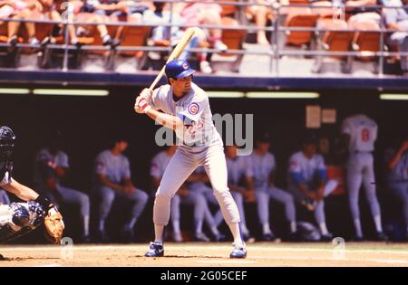 Ryne Sandberg, Chicago Cubs Editorial Stock Photo - Image of