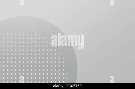 Grey doted background design. Abstract geometric vector. Stock Vector