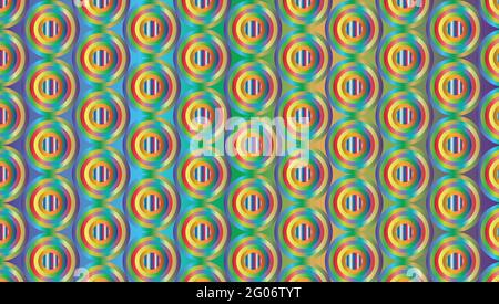 Abstract background of colored circles Stock Vector